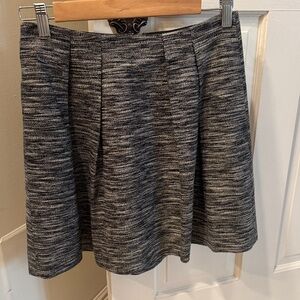 Madewell Chic Black and White A-Line Women's Skirt